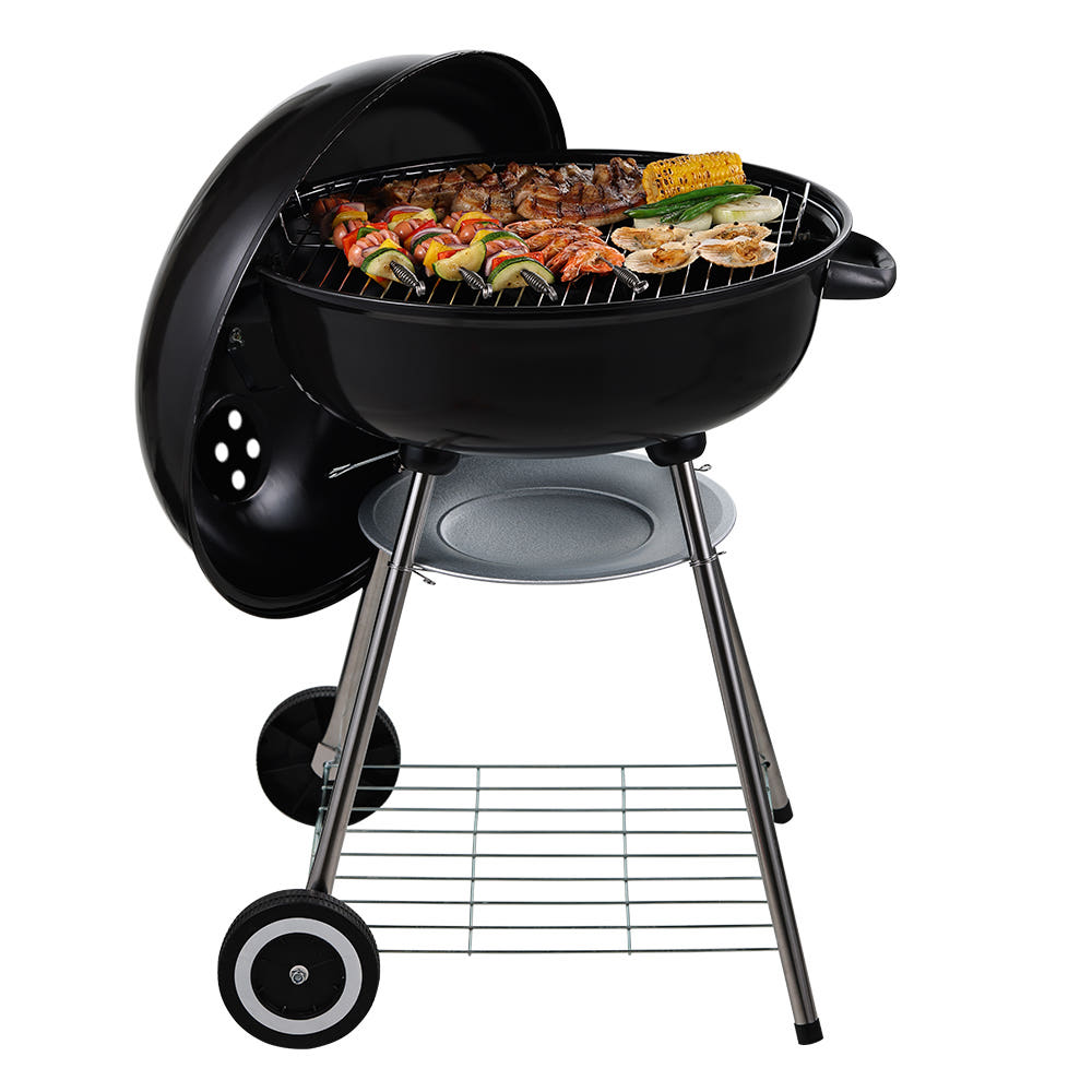 캠핑몽 애플 바베큐그릴 원형 화로 숯불 훈제 캠핑 화로 휴대용 장작 나무 대형 고급 숯통, 1개 95,000원