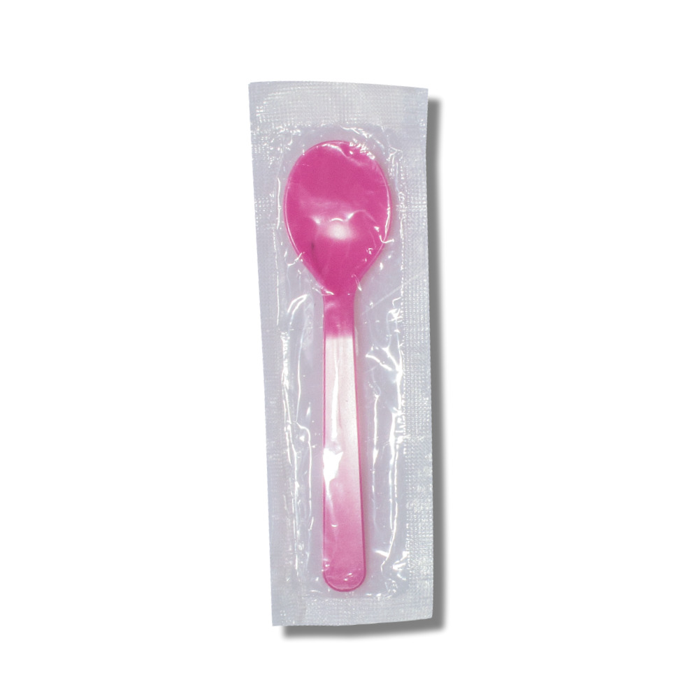 12cm 핑크 아이스크림 스푼 개별포장 4000개입 일회용수저 플라스틱 스픈, 1개, 4000개 119,310원