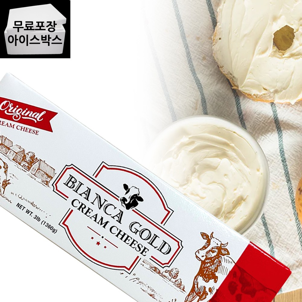 제이케이푸드 프레리팜 크림치즈 1.36kg 베이글 베이킹 17,000원