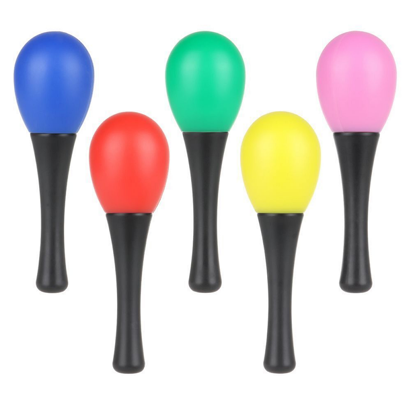 BGM 마라카스 악기 5개 (파랑1개, 빨강1개, 초록1개, 노랑1개, 분홍1개) 3,900원