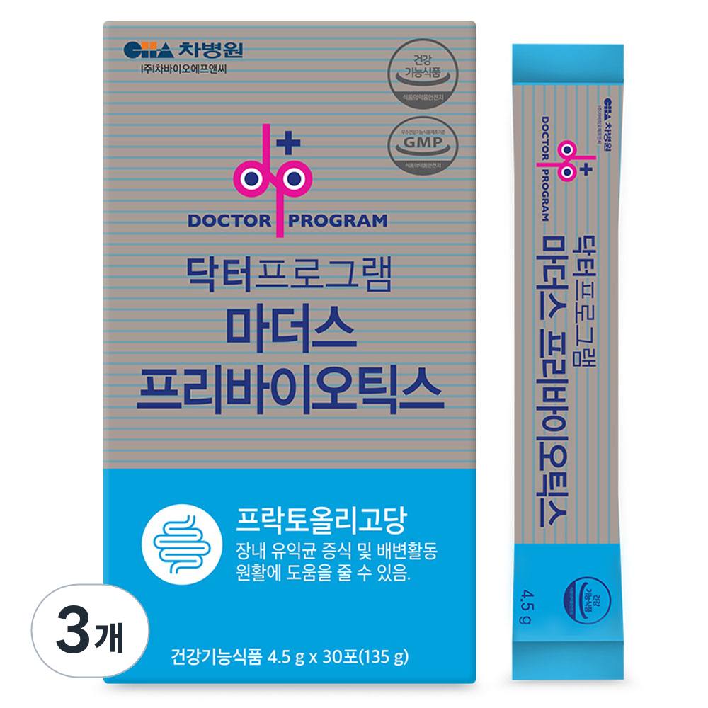 닥터프로그램 마더스 프리바이오틱스, 135g, 3개 25,600원
