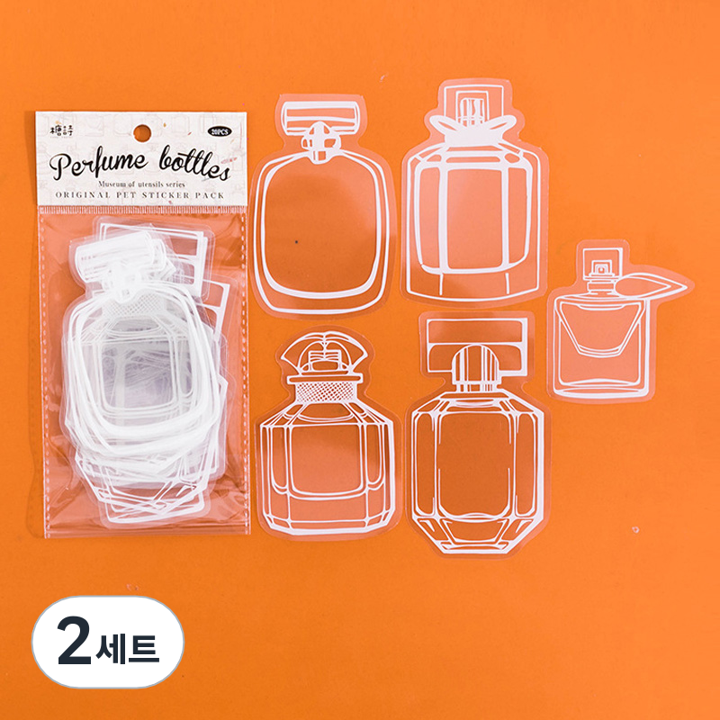 마다꾸미 다이어리 북마크 DIY 압화 꽃 책갈피 코팅지 5종 x 4p 세트 퍼퓸보틀 12,000원