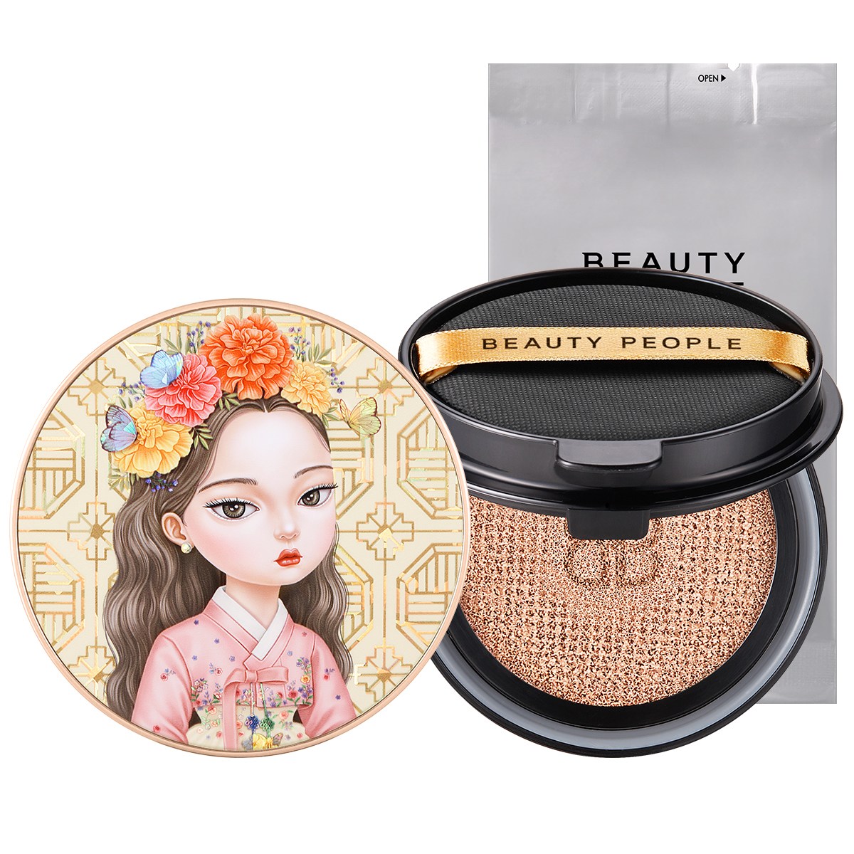 본품+리필 뷰티피플 철벽녀 시즌16 두유 크림 커버 쿠션 파운데이션 18g, 1개, 본품[버전2]+리필/23호 35,800원