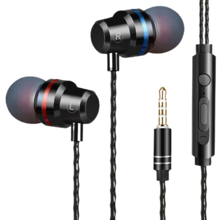 KODACHIEF 고급 유선 이어폰 3.5포트 3m, 단일상품, 블랙 5,700원