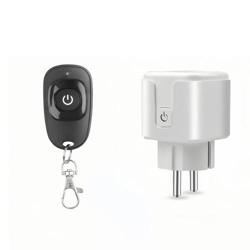 433mhz 소켓 무선 원격 제어 스위치 플러그 110V 220V 15A EU FR OnOff 조명 및 가전 제품에 사용 50미터 15,710원