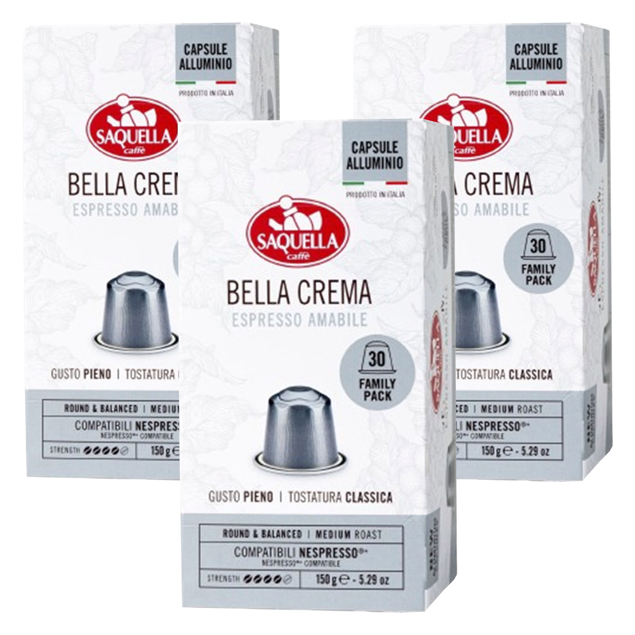 사켈라 네스프레소 호환 가능 벨라 크레마 에스프레소 아마빌레 미디엄 로스트 캡슐커피 15,100원