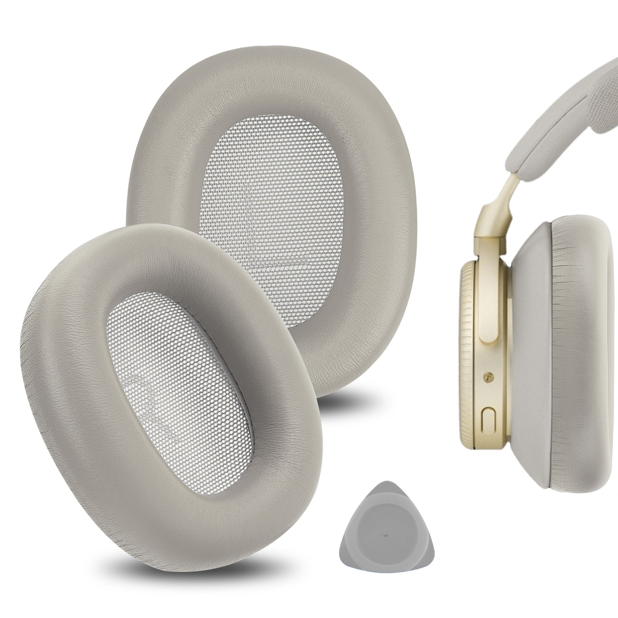 Geekria 엘리트 양가죽 교체 이어패드, Bang & Olufsen Beoplay H100 헤드폰 이어쿠션 호환, 수리 부품 82,580원
