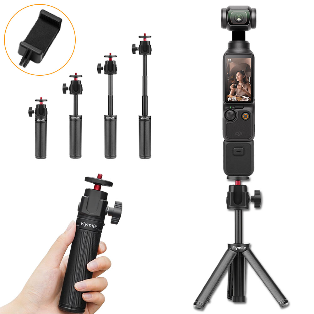 오즈모 포켓3 삼각대 쇼티 셀카봉 셀피스틱 3단 거치대 2 in 1 콜드슈 DJI 오즈모액션 고프로 인스타360 19,800원