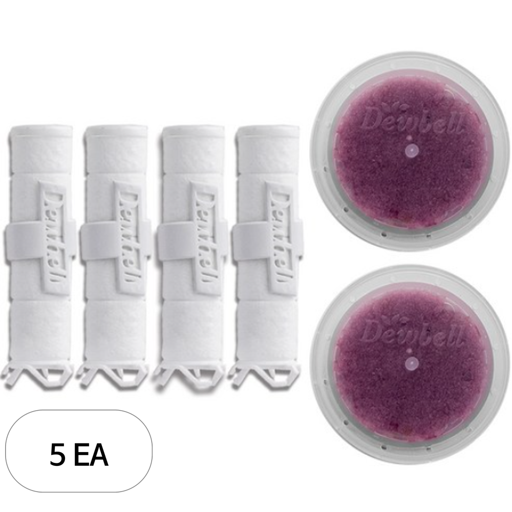 듀벨 여행용 샤워기 리필 세디먼트 필터 4p + 비타민 헤드 필터 2p 세트 103,140원