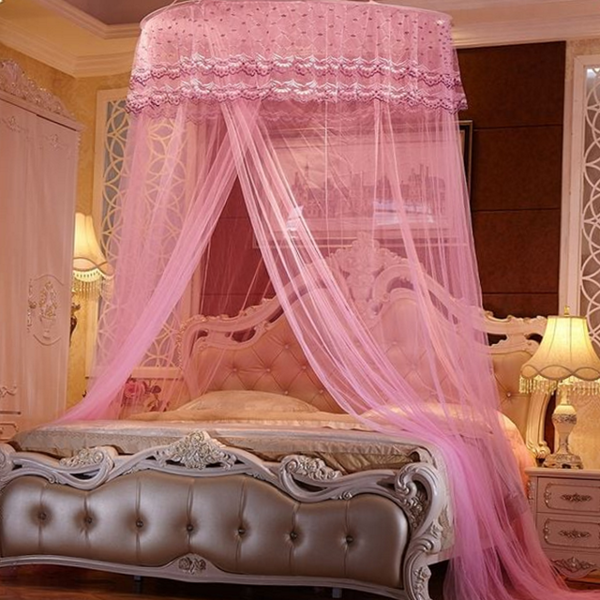 침대 캐노피 하늘하늘 레이스 인테리어 공주 캐노피 침실 폴리에스테르 모기장 49,590원