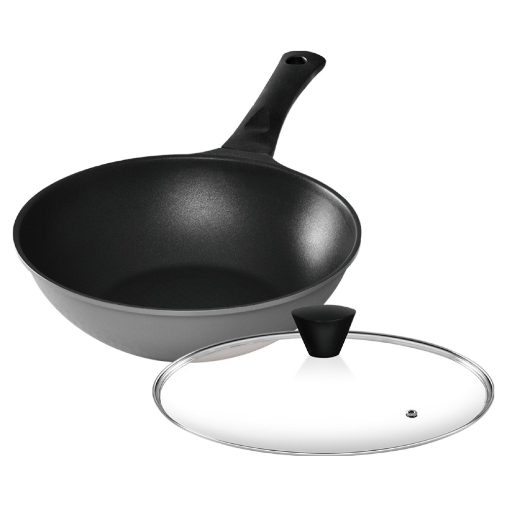 키친아트 티타늄 궁중팬 그레이 + 유리뚜껑 세트 20,900원