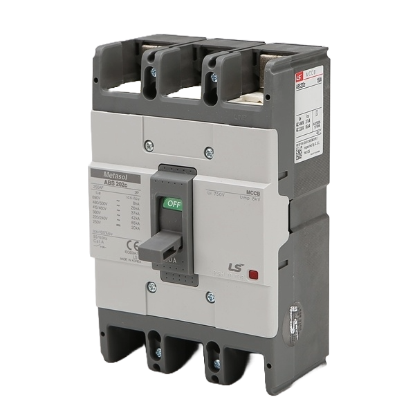 LS일렉트릭 ABS 202c 225A 배선용차단기 표준형 MCCB 2P, 정격전류 225A, 1개 152,400원