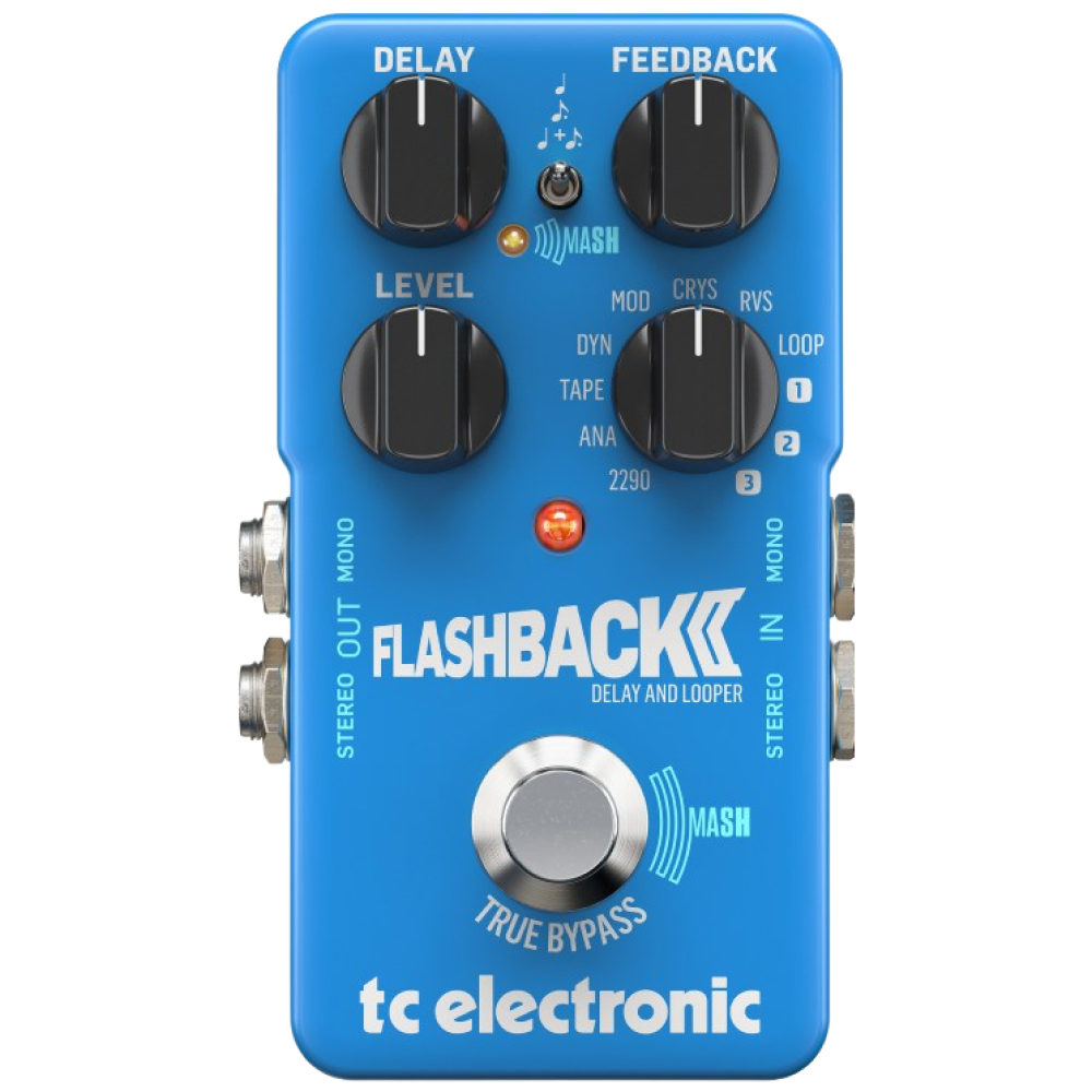 TC Electronic FLASHBACK 2 DELAY 플래시백 2 딜레이 페달 기타 이펙터, 1개 264,000원