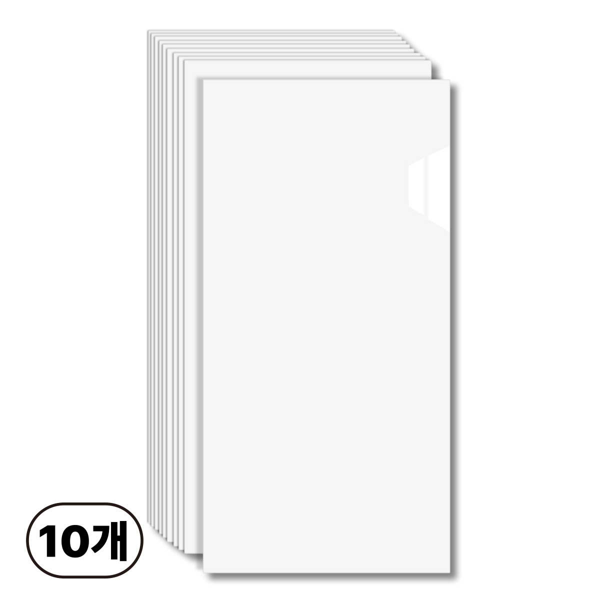 에이제이케이 [정품] 붙이는 벽지 폼블럭 대리석 타일시트지 300x600mm, 클래식 화이트, 10개 15,800원