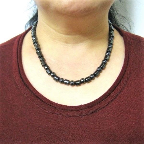 건강 자석팔찌 목걸이 게르마늄 마그네틱 팔찌줄, 자석목걸이 [D형], 1개 5,700원