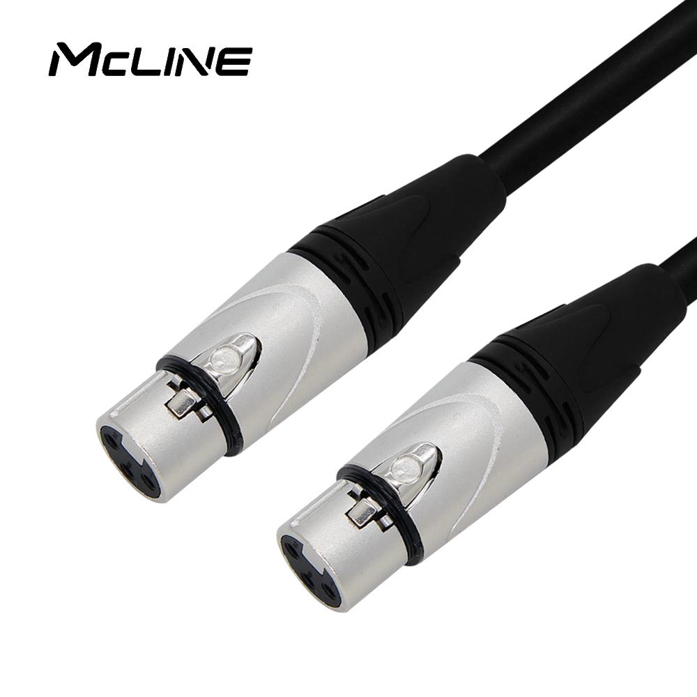 맥라인 MC-HA18 캐논 암-암 연장선 10m XLR 케이블 스피커 연결선 앰프 음향 밸런스 오디오케이블 18,000원
