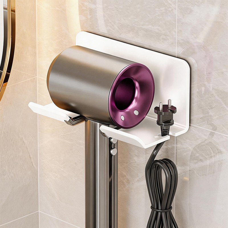 DASHAN 무타공 접착식 욕실 헤어드라이기 거치대 걸이 5,790원