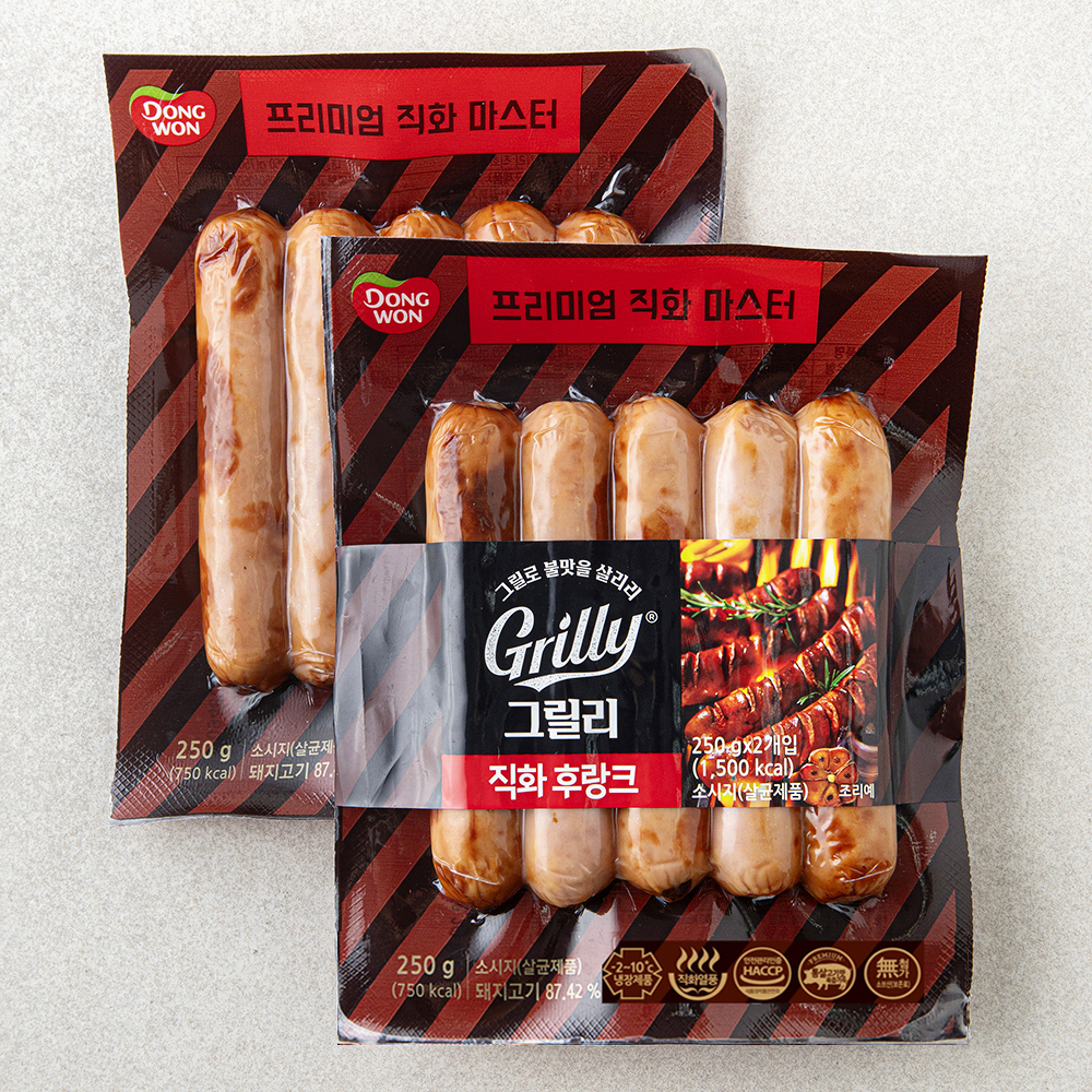 [로켓프레시] 동원 그릴리 직화 후랑크 7,830원