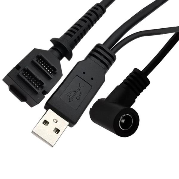 Verifone Huierfeng 스캐닝 라인에 적합 듀얼 14Pin IDC+DC5.5*2.1mm 암 전원 공급 장치-USB 2.0 A 수 22,600원