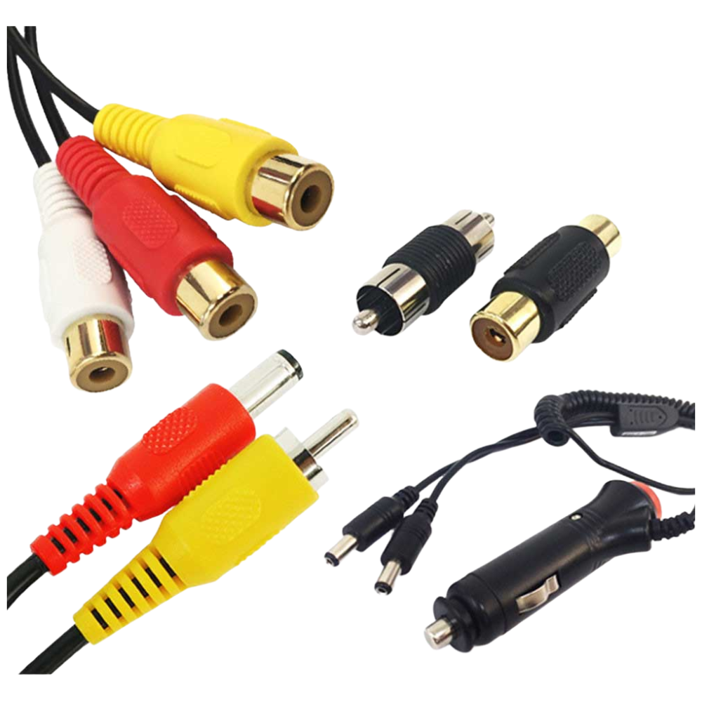 아이소라 RCA AV 영상케이블 네비게이션 변환젠더 4극 3극 추가영상선모음 6,500원