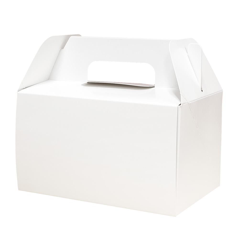 제이팩토리 손잡이 선물상자 앞열림 조각케익박스 3호 JP-3227, 200개, 백색 77,000원