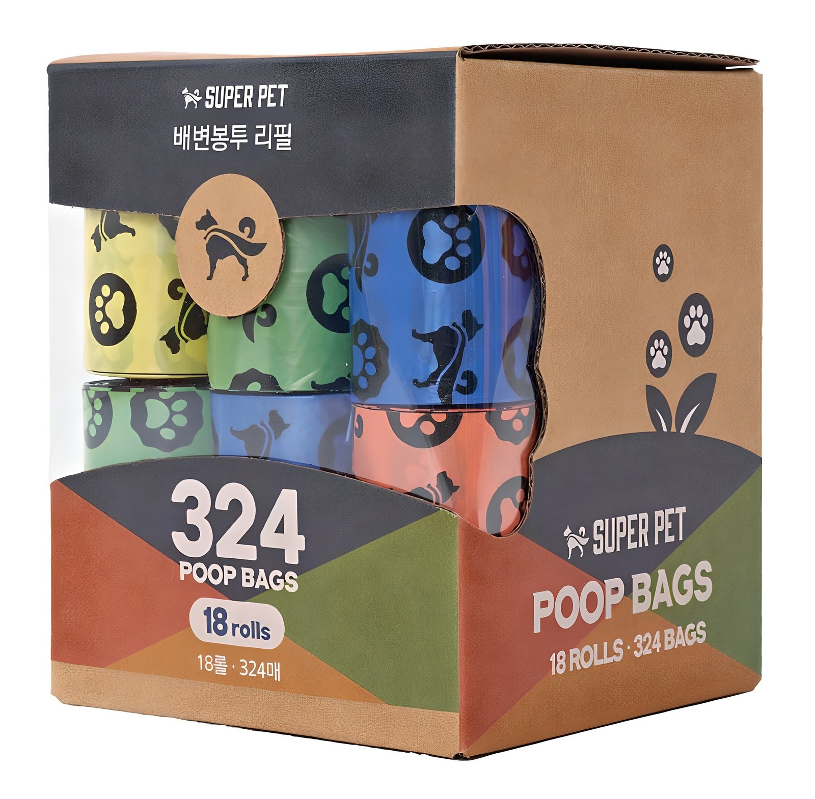 도그아이 POOP BAGS 배변봉투 리필 9,900원