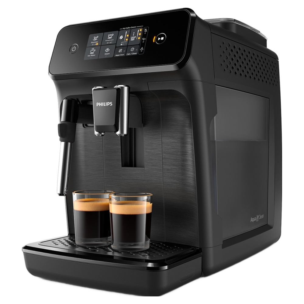 필립스 1200 전자동 에스프레소 커피머신 + 밀크 스팀봉, EP1220/19, 매트 블랙 328,810원