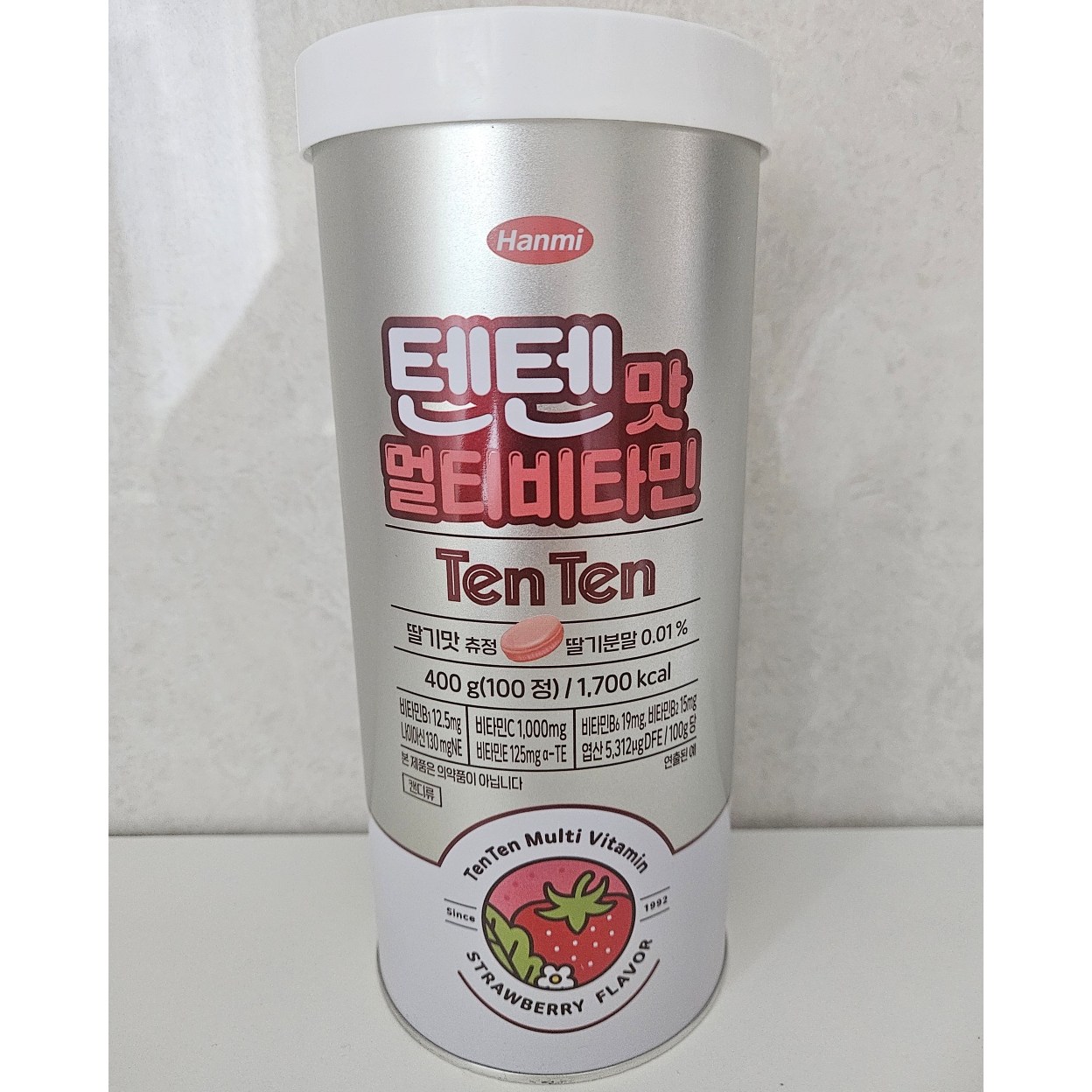 한미 텐텐맛 멀티비타민 딸기맛 츄정 400g 18,900원