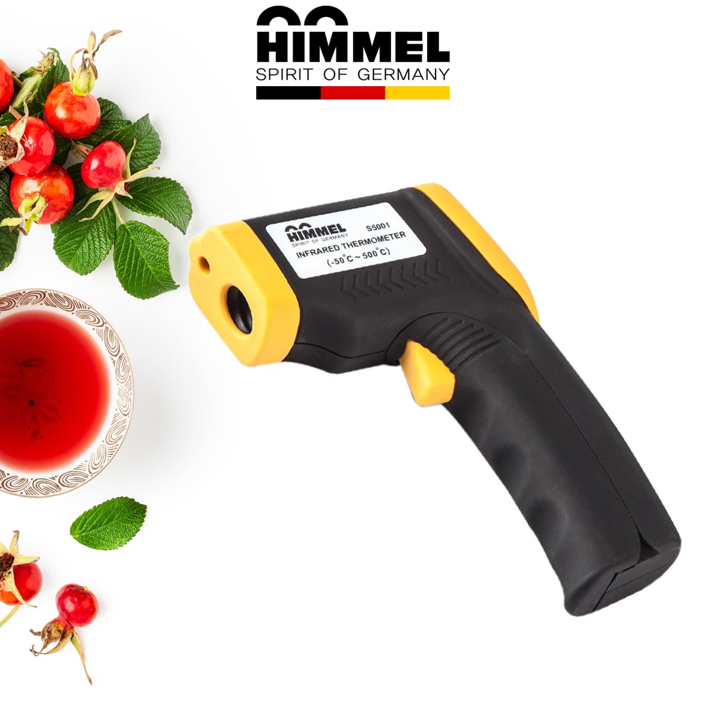 힘멜 디지털 비접촉식 적외선 온도계S5001 체온계 가정용.업소용. 분유온도계 젖병소독 초콜릿 템퍼링 33,000원