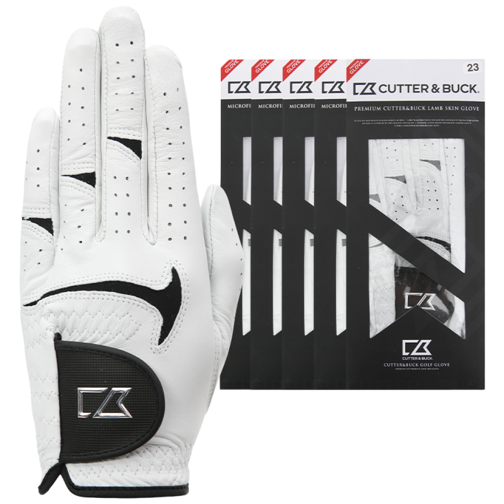 커터앤벅 공용 양피 골프장갑 3장 1세트 - CBU3AGV311, 화이트 37,400원