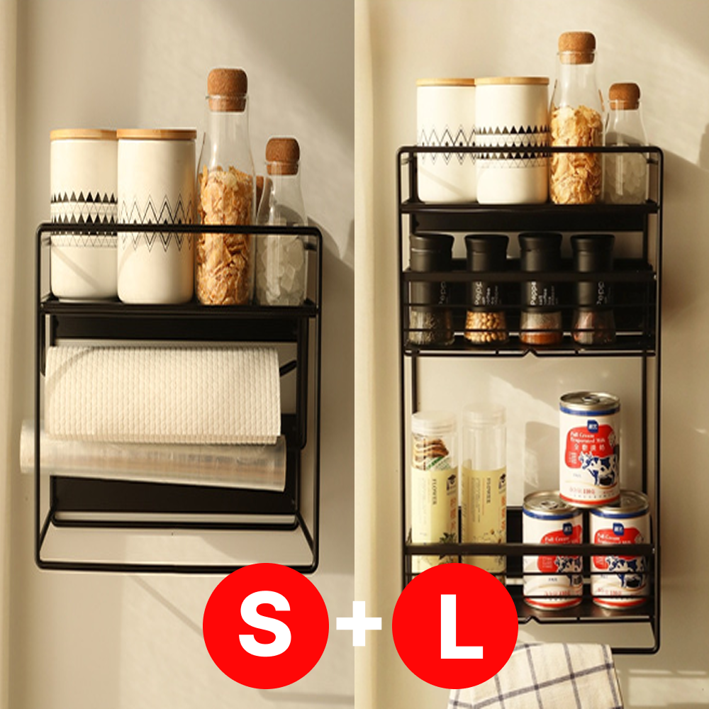 루베아 자석형 틈새 슬라이드 수납랙 무설치 수납 정리대 53,200원