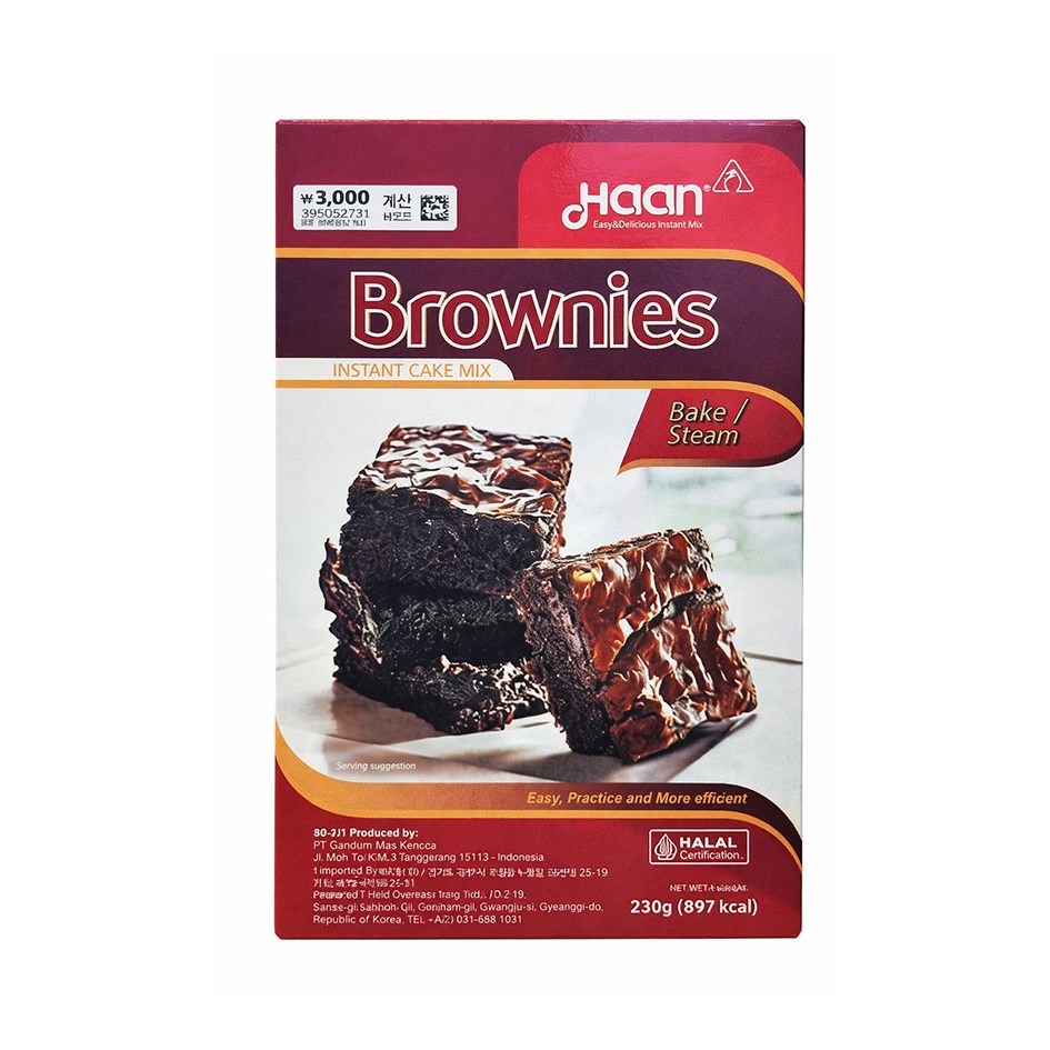 국제유통 브라우니 믹스, 1개, 230g 5,220원