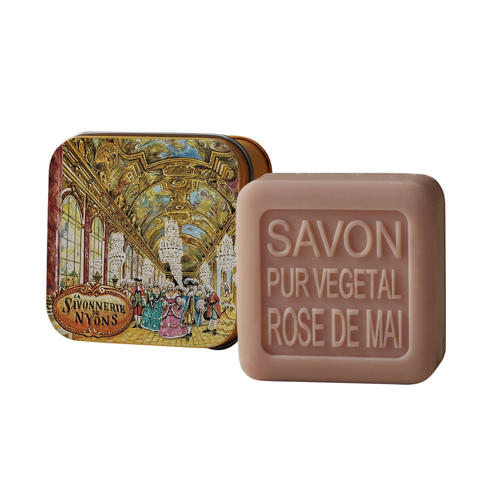 라 사본느리 드 니옹 프랑스 비누 5월의장미 틴케이스 베르사유연회장, 100g, 1개입 12,900원