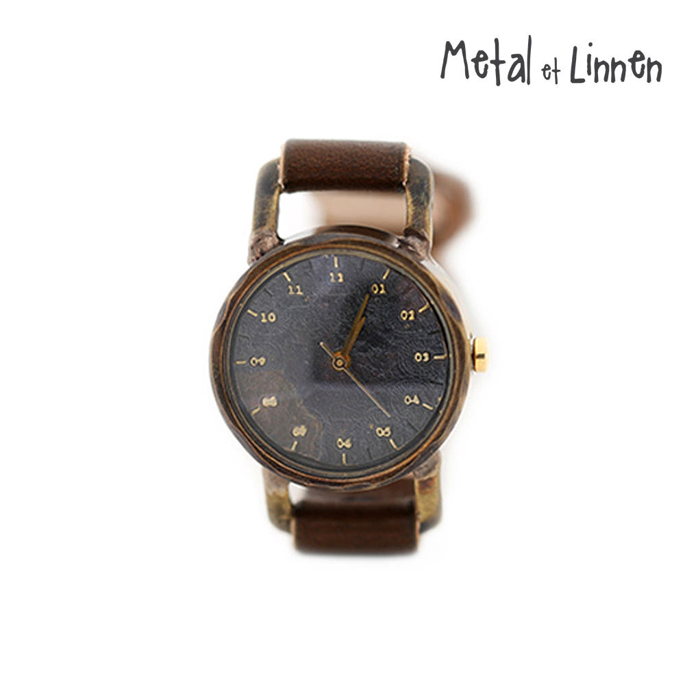 메탈엣린넨 핸드메이드 가죽밴드 여성 손목시계 ZzinumR 180,000원