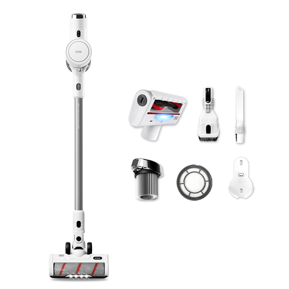 아이닉 차이슨 무선청소기 i20 Elite + UV헤드브러시 + UV침구브러시 + 필터, 화이트, i20 Elite 159,000원