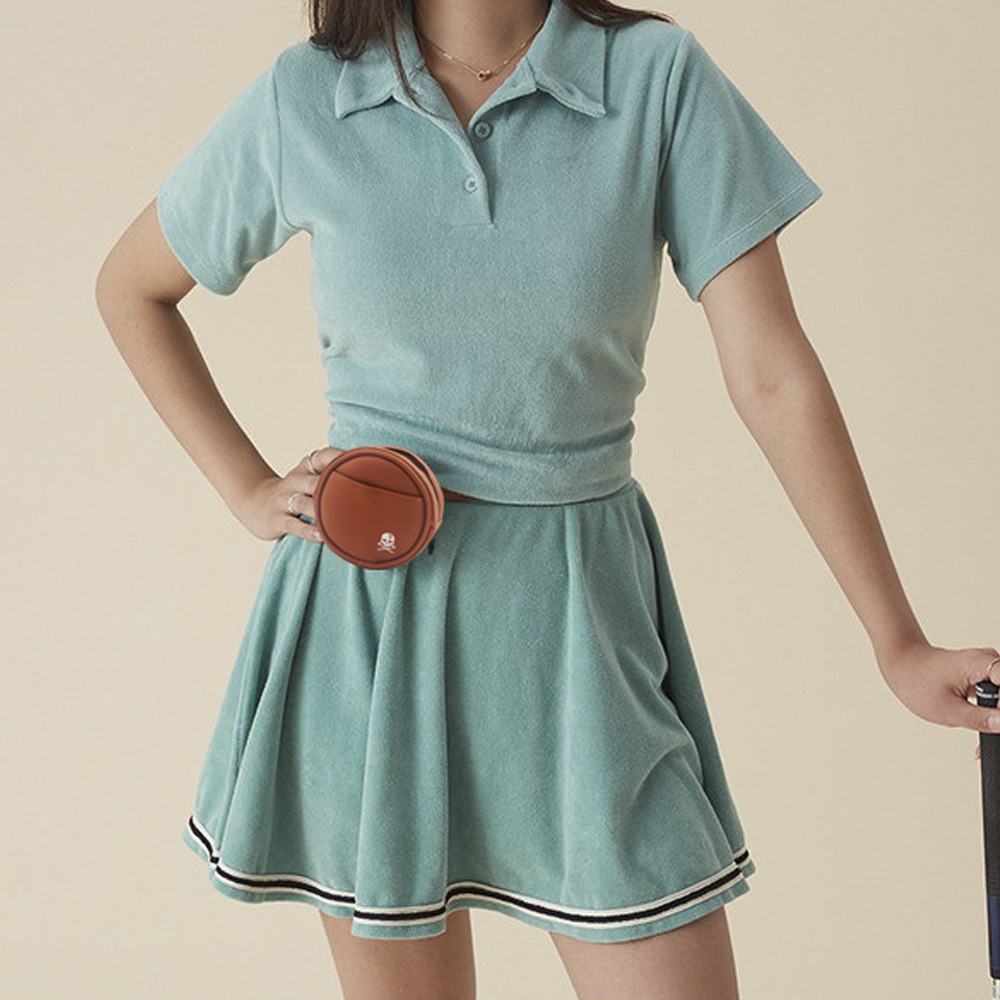 그린구루 가죽형 골프볼 파우치 골프공주머니 해골원형+벨트증정 22,780원