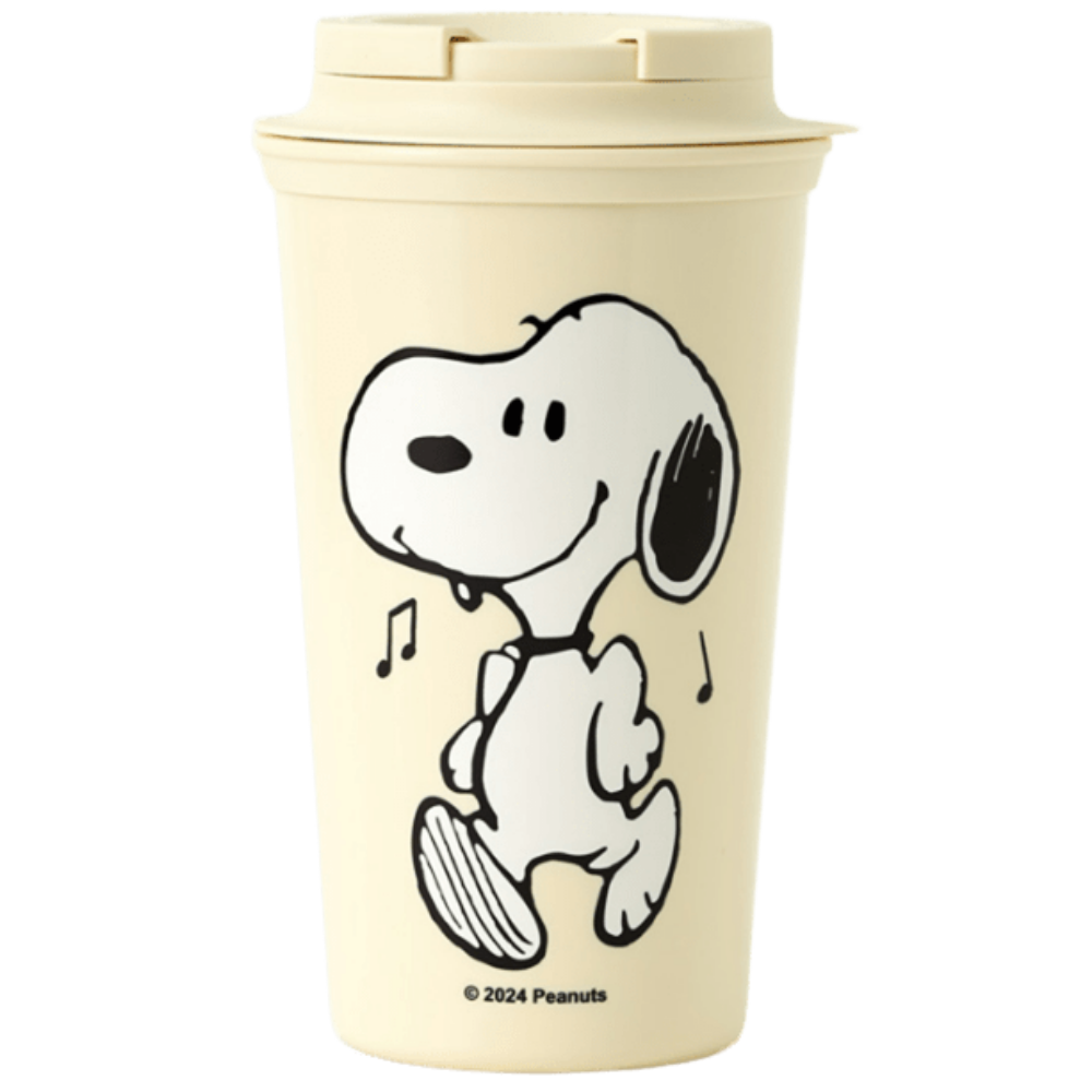 [텐바이텐] 피너츠 댄싱 피너츠 이중 텀블러(스누피), 1개, 453ml, 스누피 14,500원