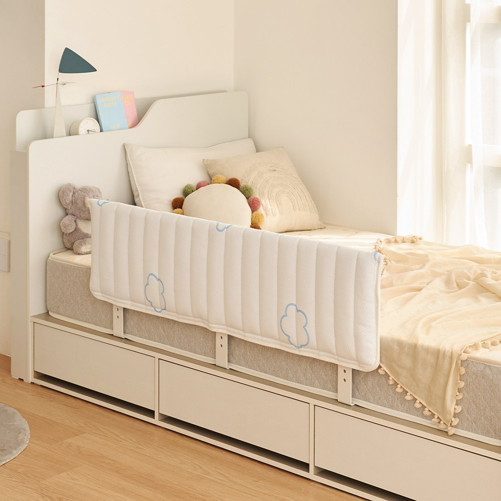 젠티스 NEW 어린이 침대 안전가드 전용 삼중직 니트 커버 80cm (안전가드 별매) 28,000원