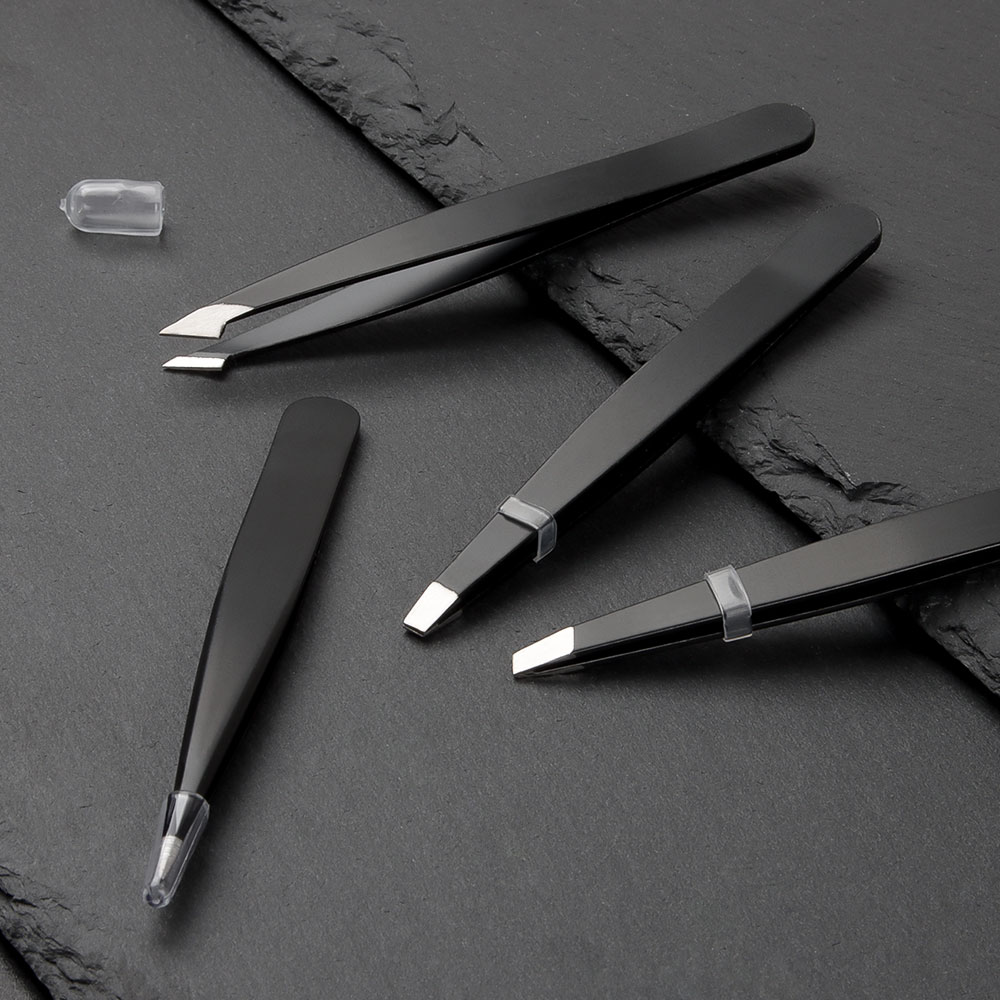 정원전산 스테인레스 휴대용 눈썹 정리 족집게 4종세트 JW-XM4, 1세트 5,980원