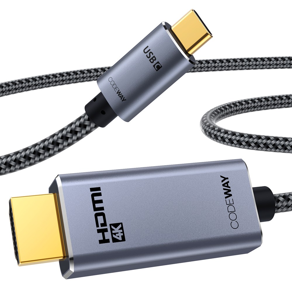 코드웨이 4K60Hz USB C타입 to HDMI 미러링케이블 14,390원