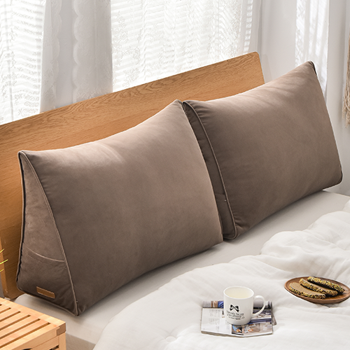 소하임 릴렉스 극세사 삼각 등받이 쿠션 27,800원