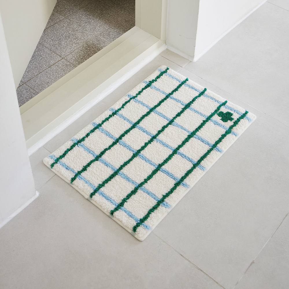 쁘리엘르 자카드 발매트, 디어그린 11,900원