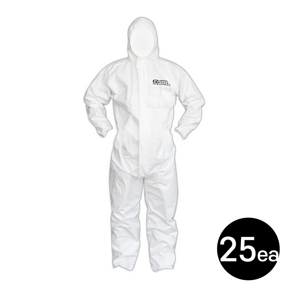 대호통상 가드맨 FS 원피스 1세트 25벌 ( 2XL ) 일회용 방진복 / 방역복 작업복 정전기방지 115,900원
