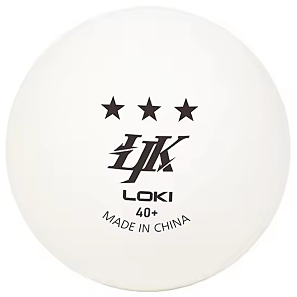 LOKI 3성 40+ 연습구 탁구공 (100입) / 비닐 포장 12,000원