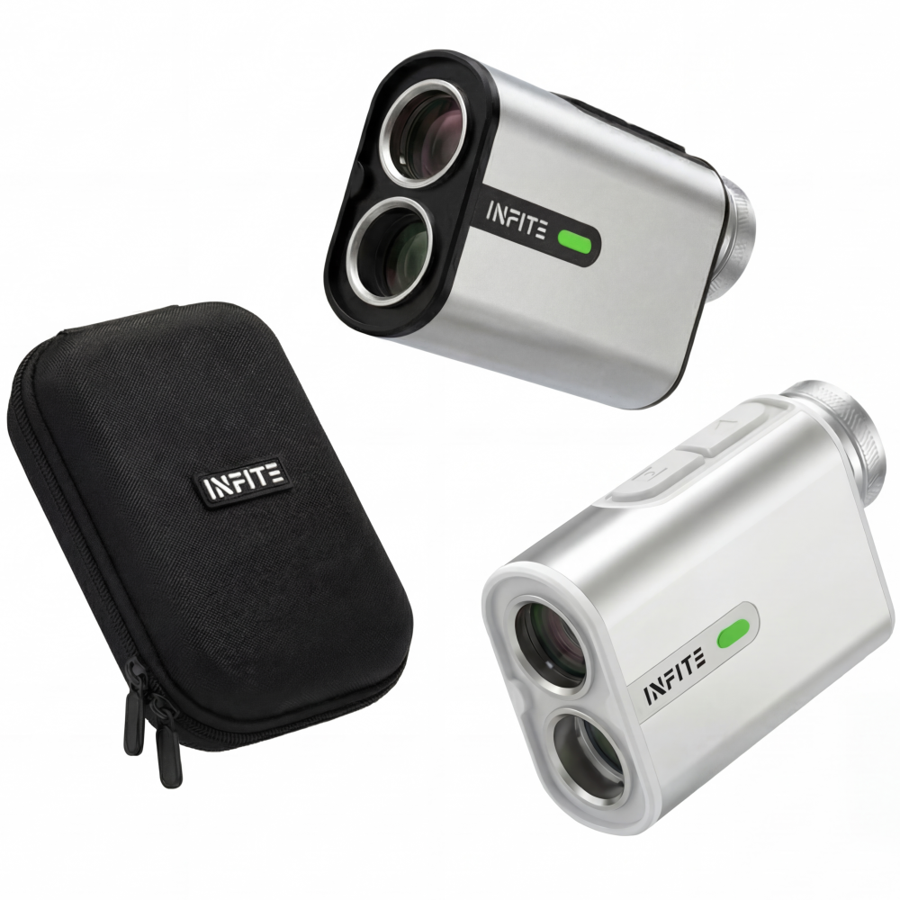 인피테 레이저 골프 거리측정기 초경량 미니 차쉬넬 캐디 파우치세트 113,800원