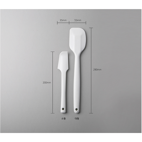 구떼 통실리콘 주걱 (소) _ 20cm 2,300원