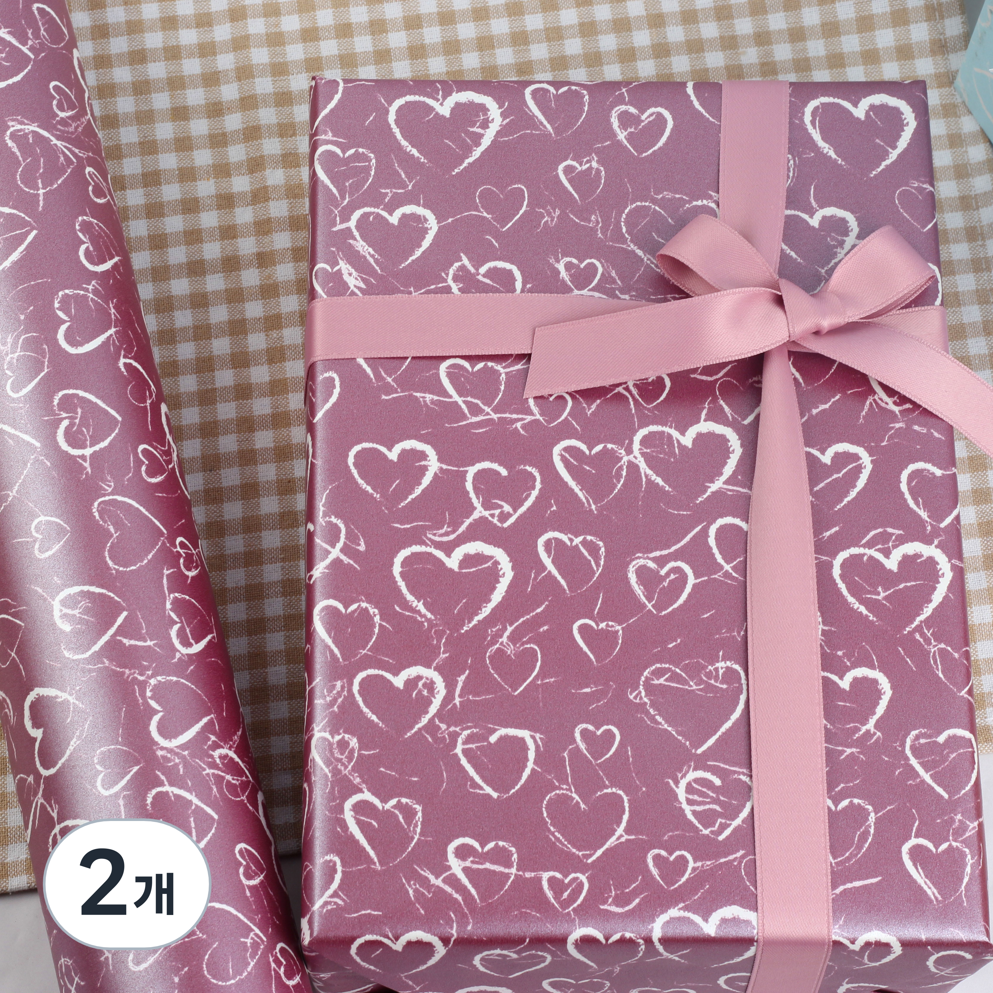 노크원 라온한지하트 종이 롤 포장지 53cm x 20m 21,800원