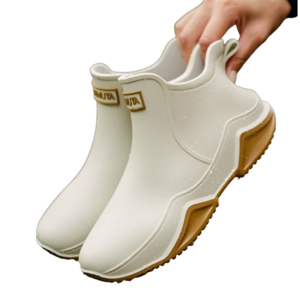 큰귀멍멍 트렌디한 남녀공용 가벼운 미끄럼방지 방수화 레인부츠 DK-1365 18,300원