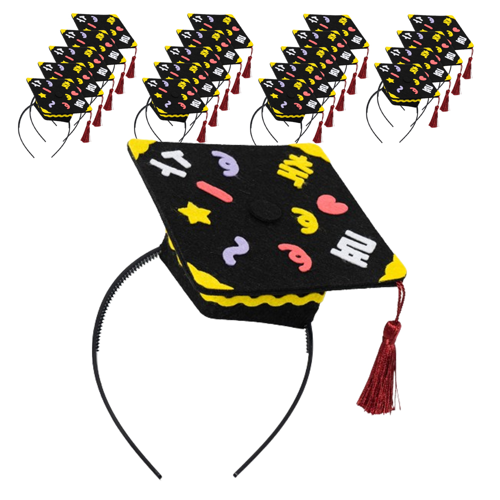 민화샵 졸업 학사모 머리띠 만들기 UDPFB0302, 수료, 20개 34,000원