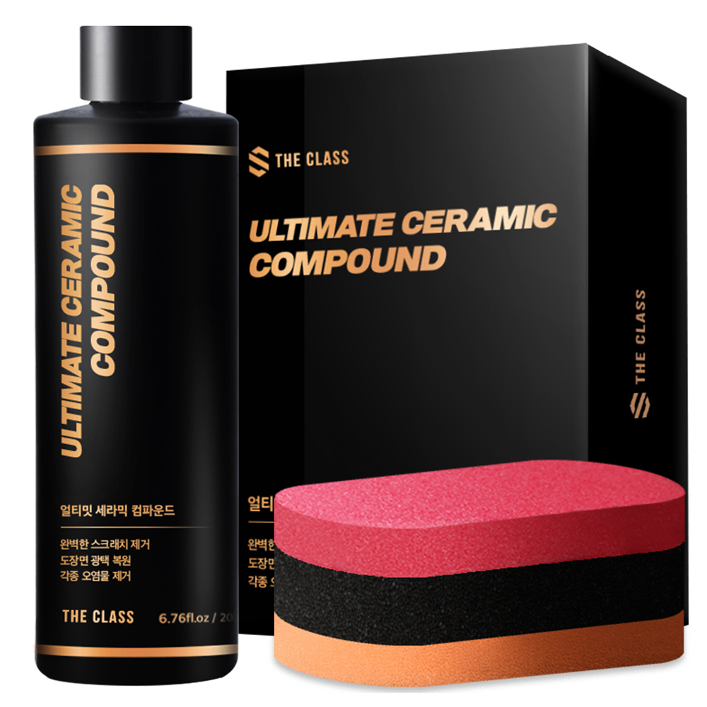 더클래스 얼티밋 세라믹 컴파운드 자동차 흠집제거제, 200ml, 1개 19,090원